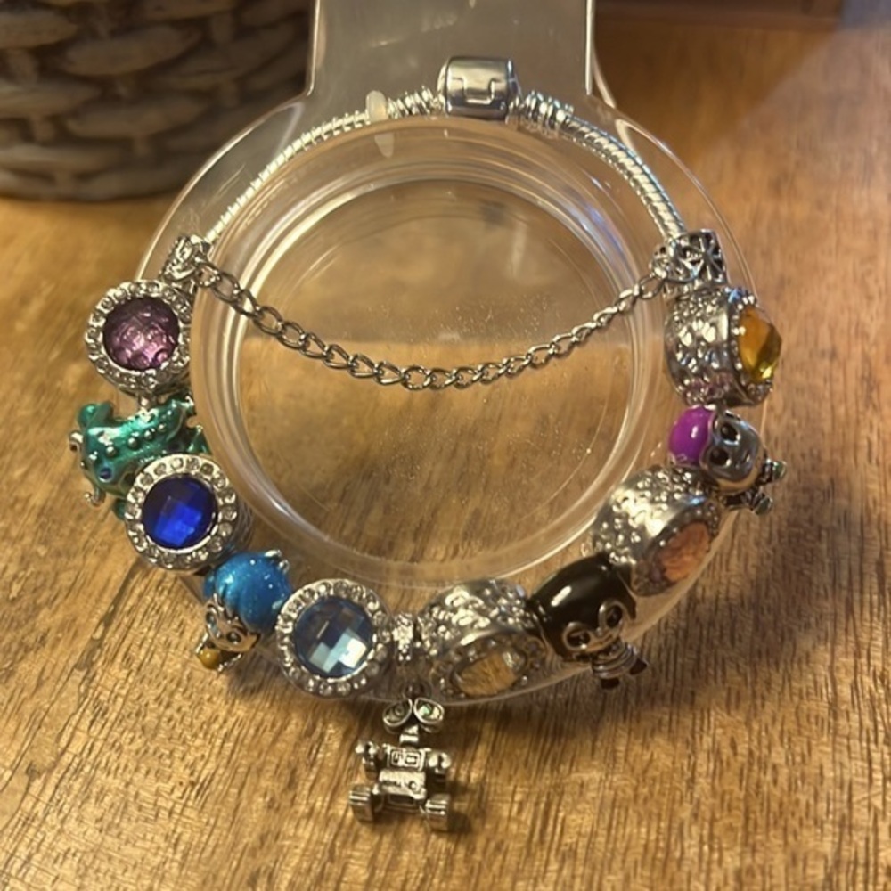 Disney’s Pixar characters charm bracelet